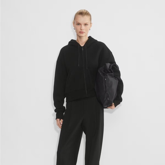 Aritzia Extra Fleece Boyfriend Boxy Zip Hoodie - Picture 2 of 7